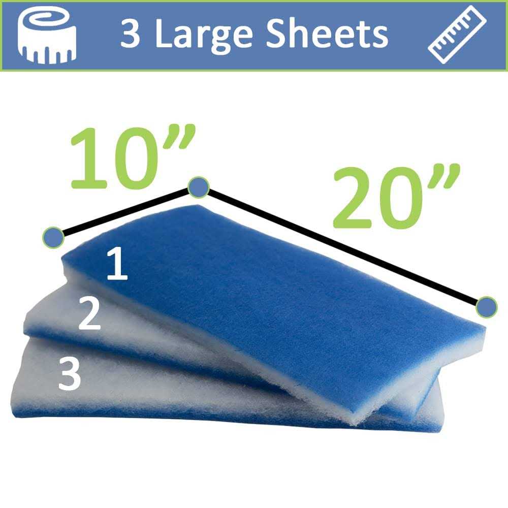 Poly Filter Floss Pad F7262