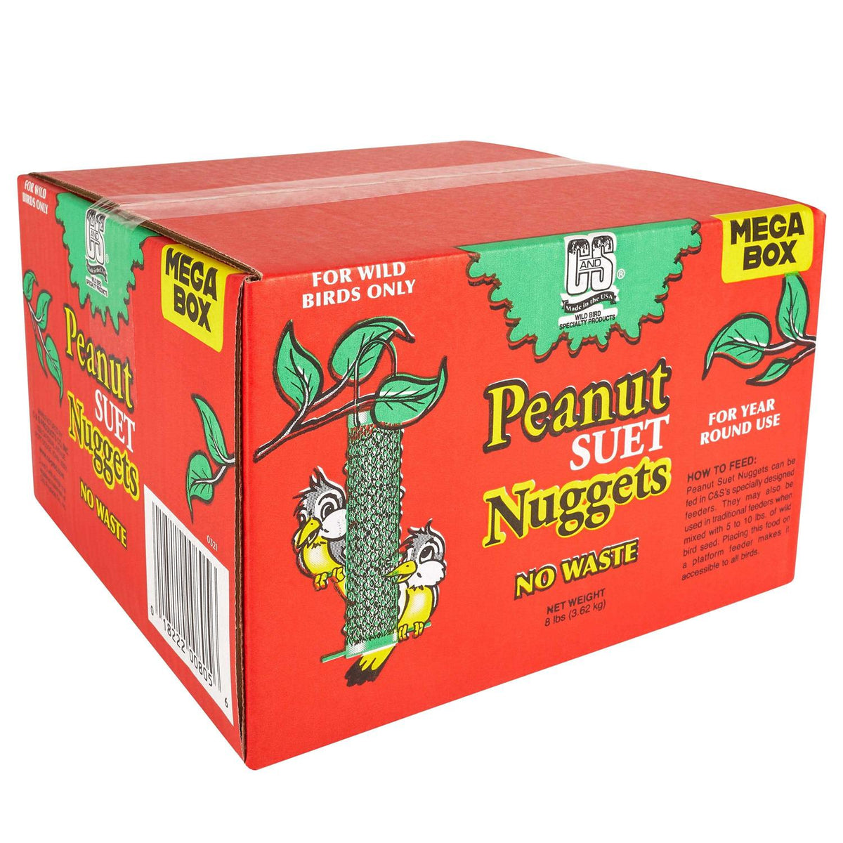 Peanut No-melt Suet Dough Nuggets F147743