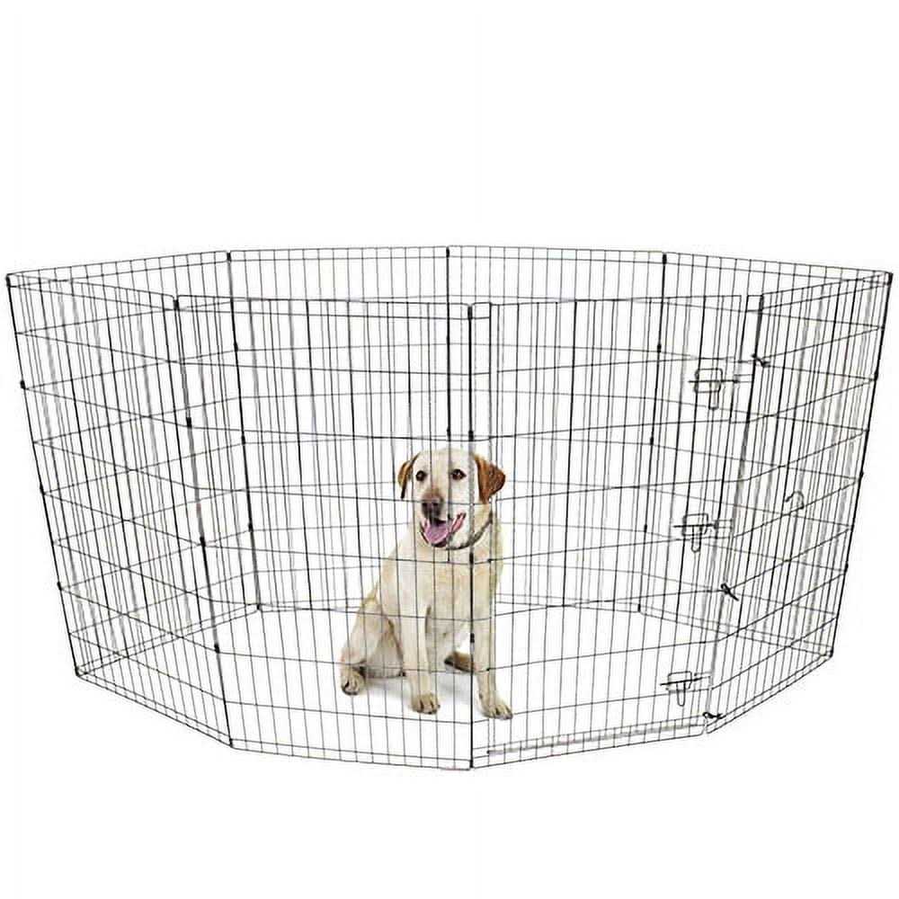 8 Panel Pet Exercise Play Pen with Door P316961