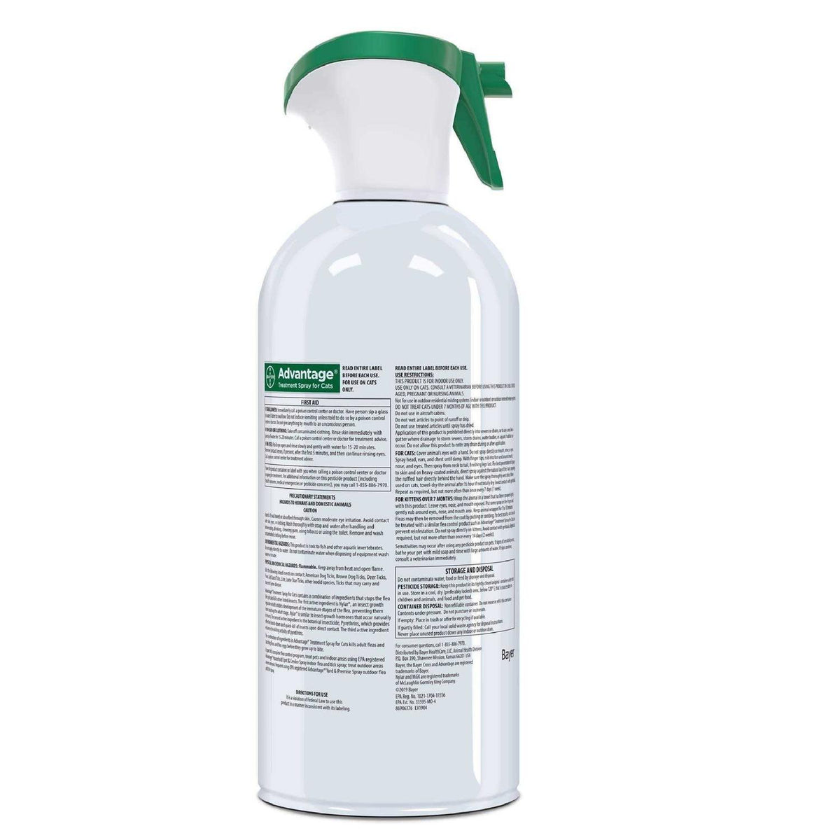 Flea Treatment Spray for Cats M9589