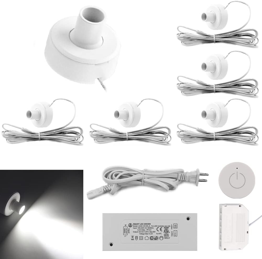 1W 4000K Black Dimmable Mini Spotlight Q670856