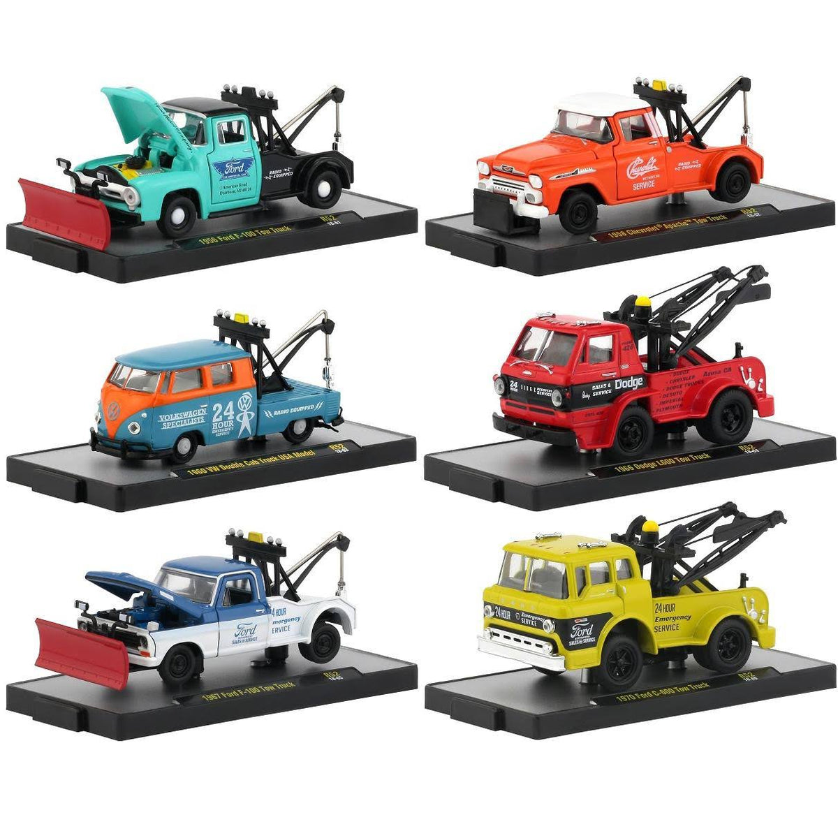 1/64 Diecast Model Cars 6 Piece Set Z209