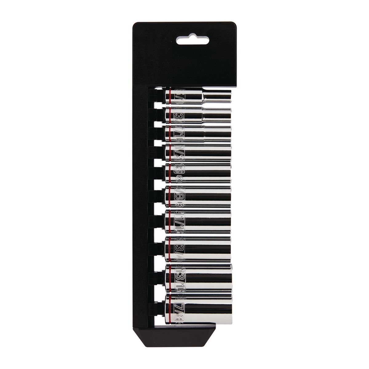 3/8 in. Drive SAE Chrome Deep Socket Set, 10-Piece A894