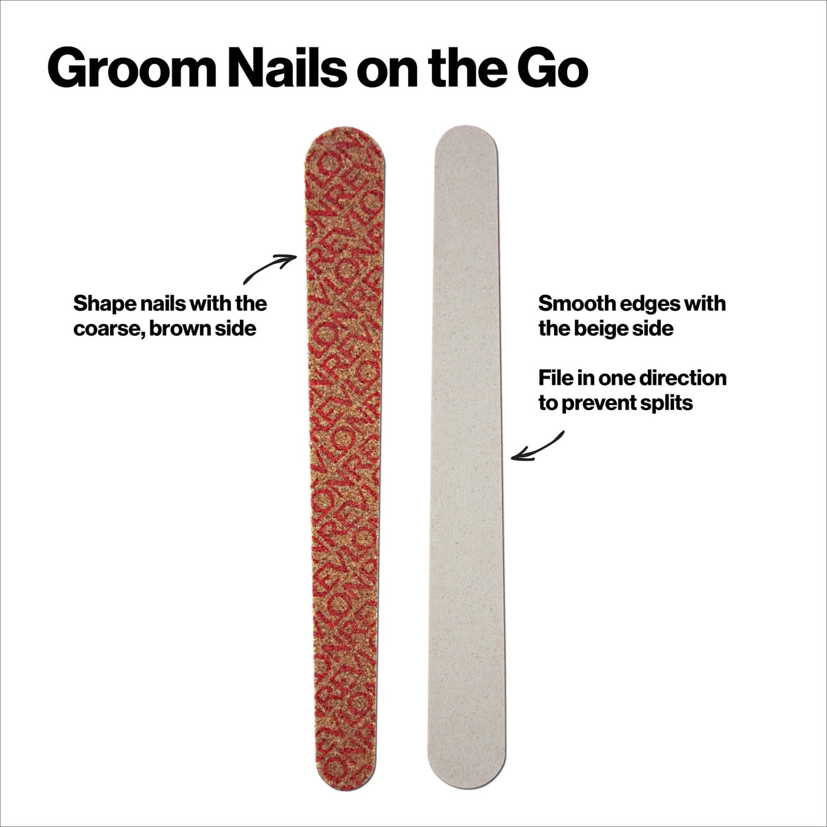 24 count Dual Sided Nail File U332