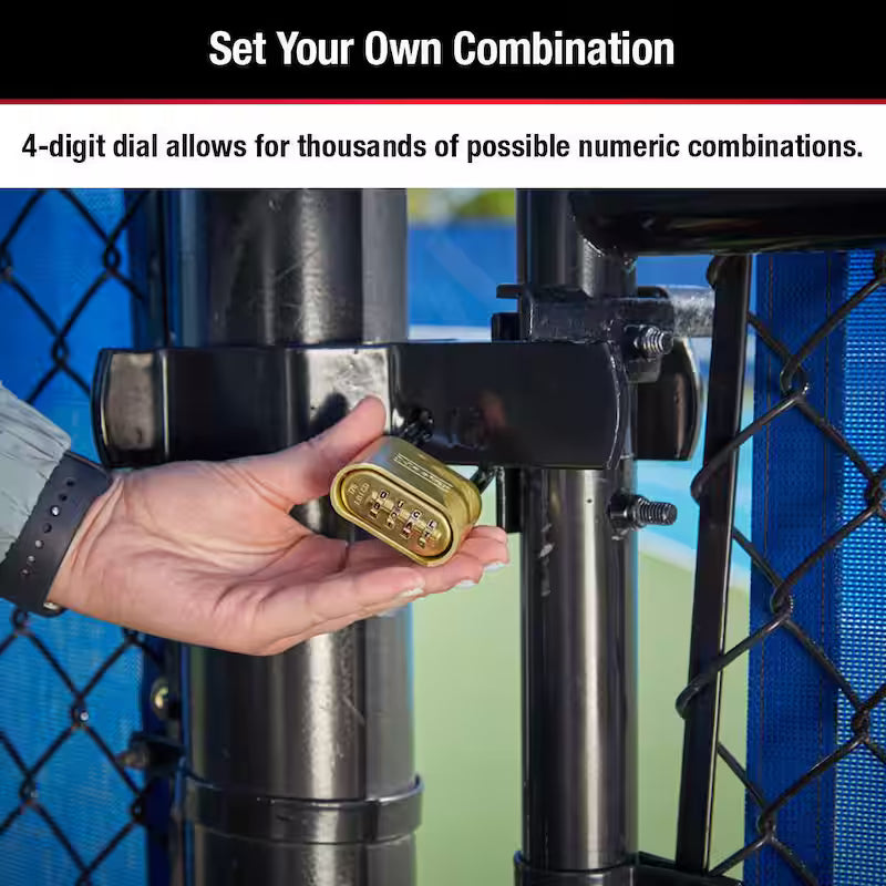 Outdoor Combination Lock 6 Pack F188
