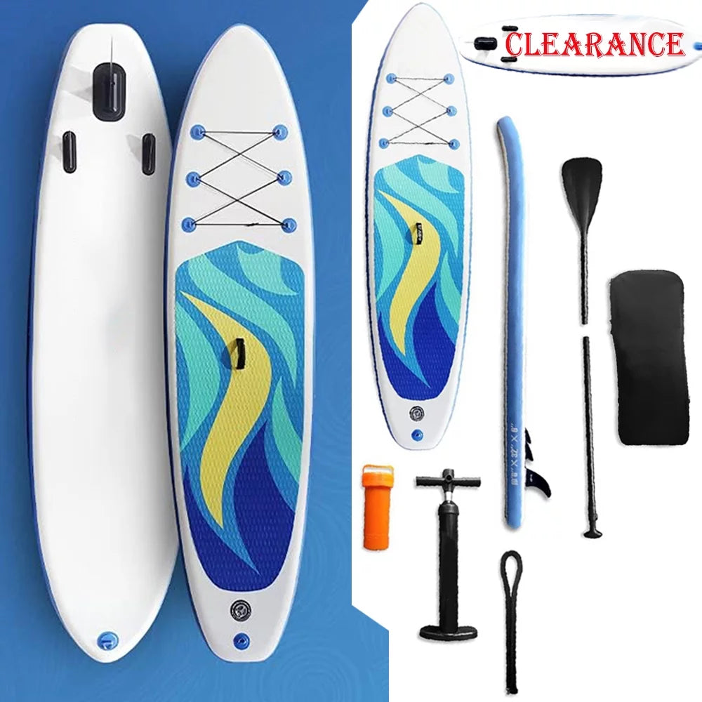 10.6FT Inflatable Stand Up Paddle Board Set W9465