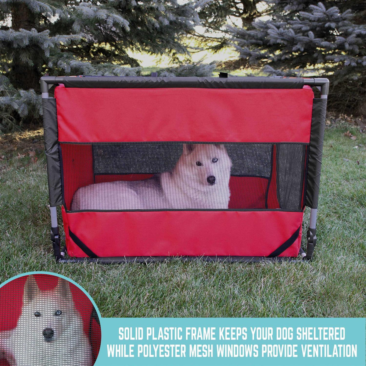 Large Folding Dog Kennel X160691