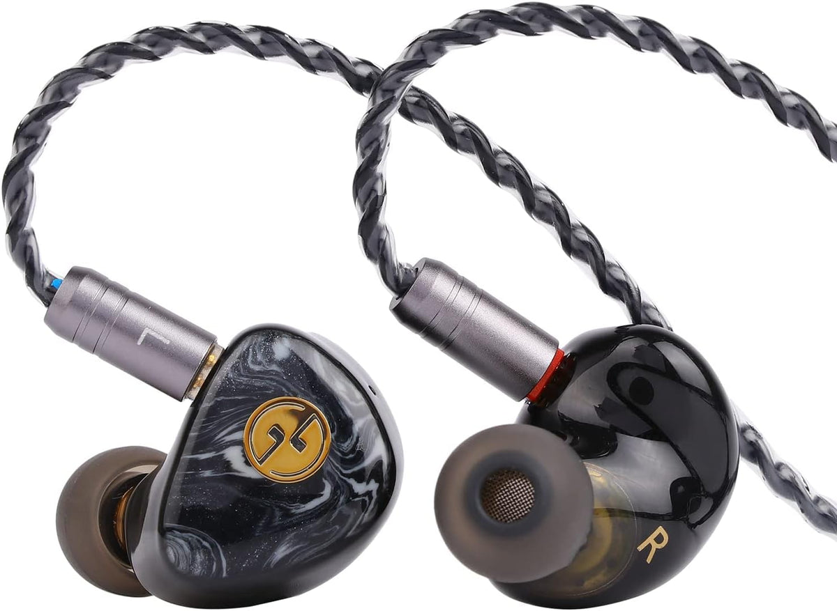 10mm LCP Diaphragm In-Ear Earphone with Detachable 2Pin OFC Cable J17993