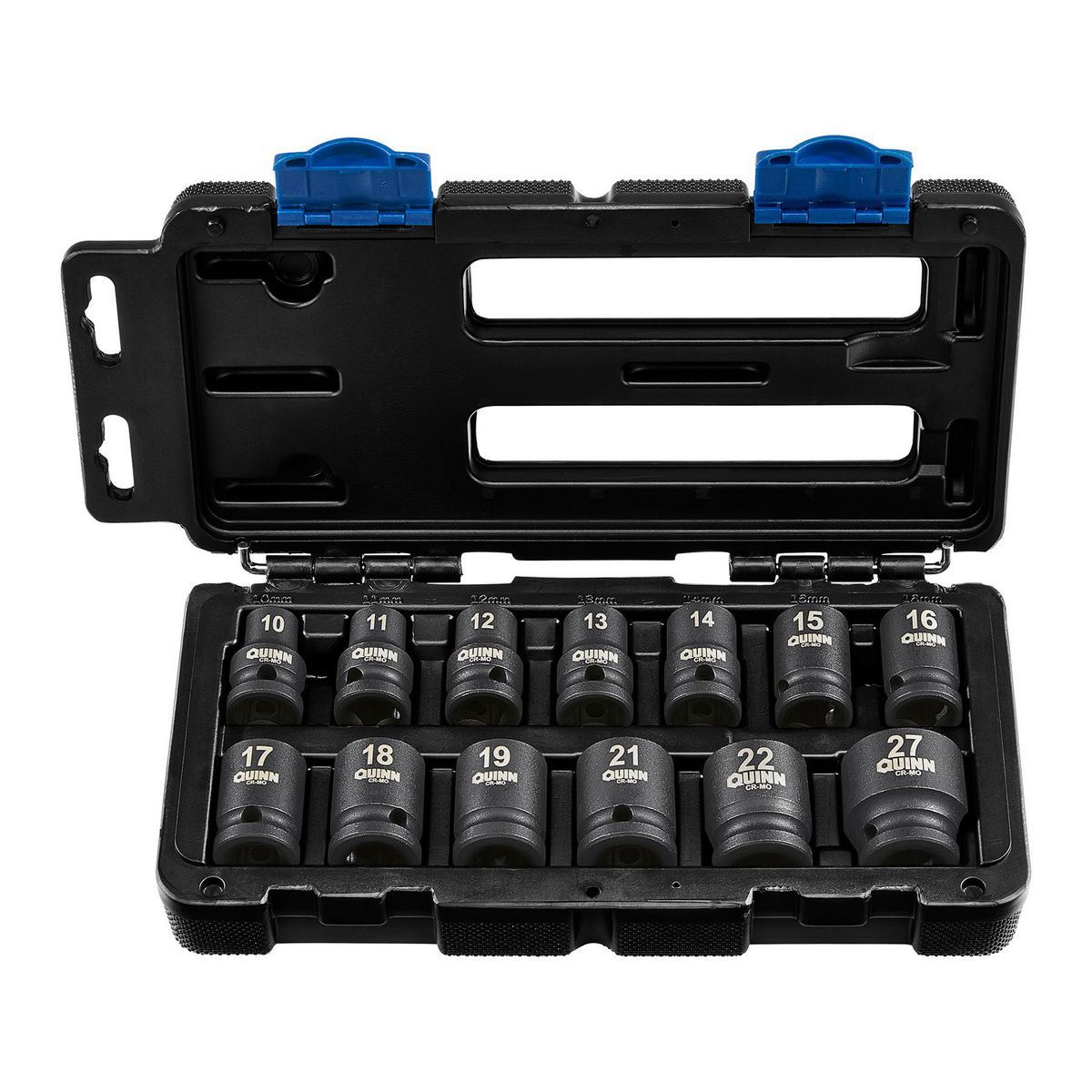 1/2 in. Drive Metric Impact Socket Set, 13-Piece E518884