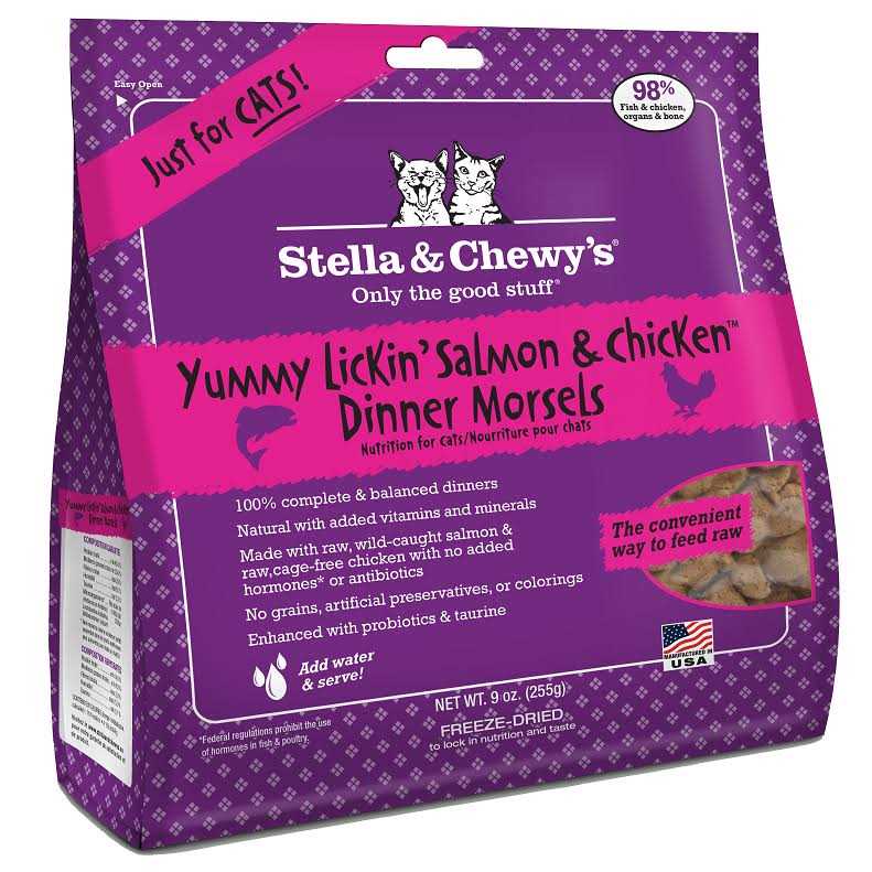 Salmon Chicken Freeze-Dried Cat Food M804
