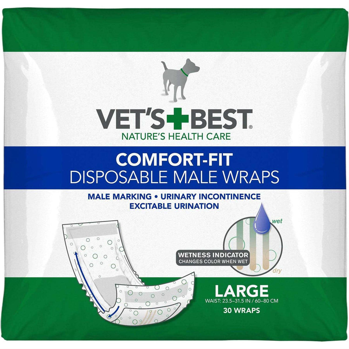 Disposable Male Dog Wraps O930