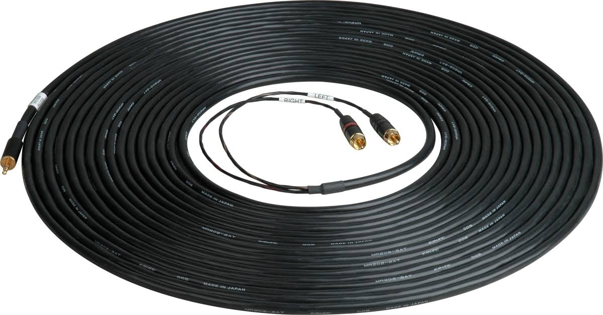 3.5 mm Mini Stereo Plug to Dual RCA Male Plugs Z185