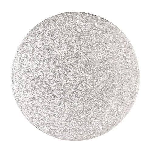 Round Silver Fern 17 inch Cake Board Pack of 5 P45141