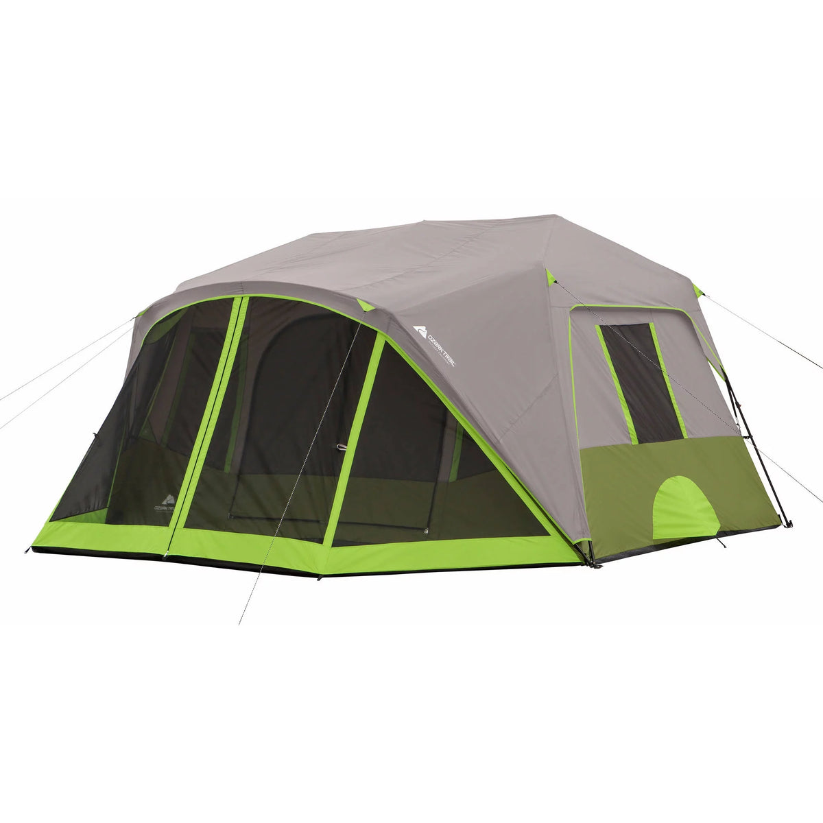 14' x 13.5' 9 Person 2 Room Instant Cabin Tent with Screen Room P157