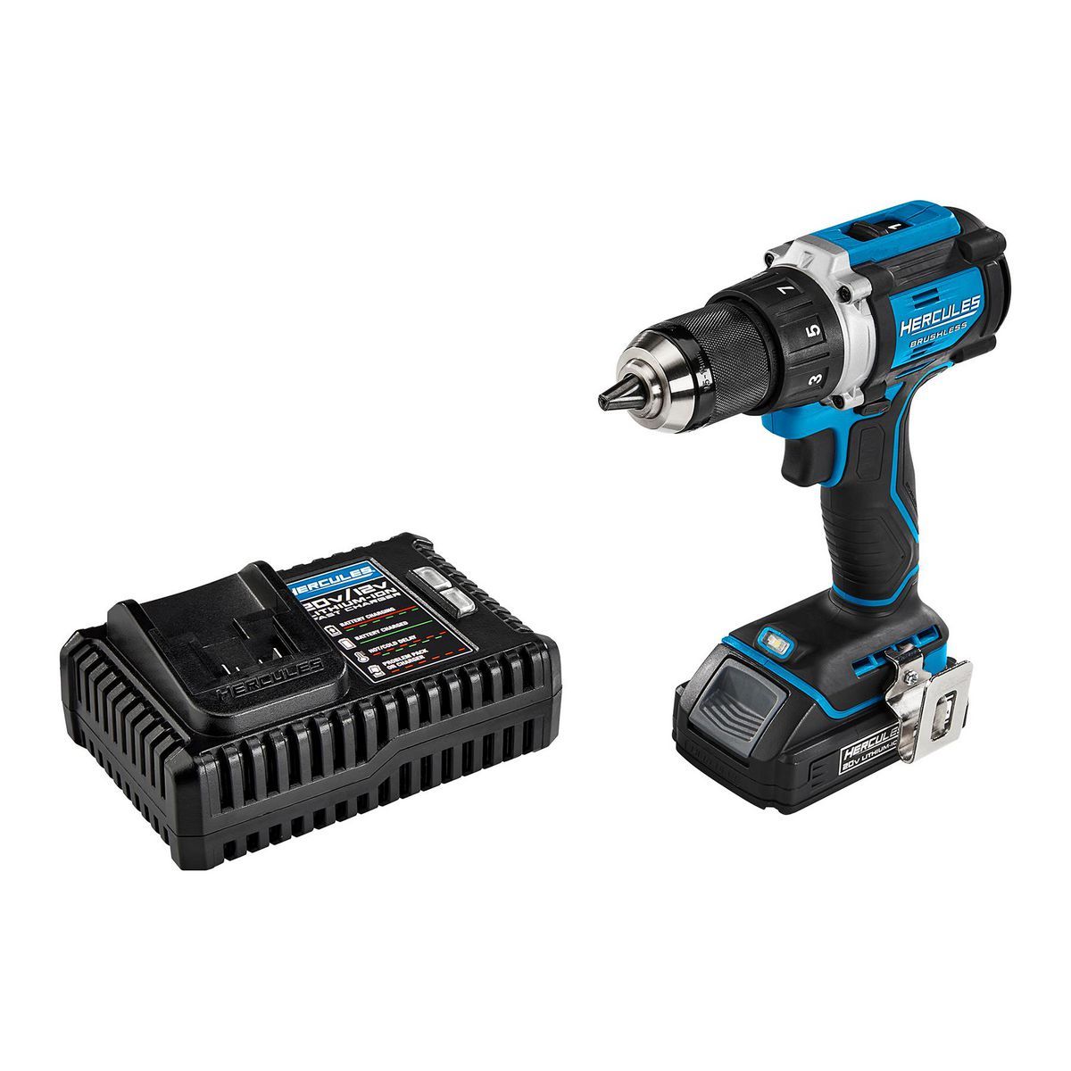 20V Brushless Cordless 1/2 in. Drill/Driver Kit with 2 Ah Battery and Charger F18423