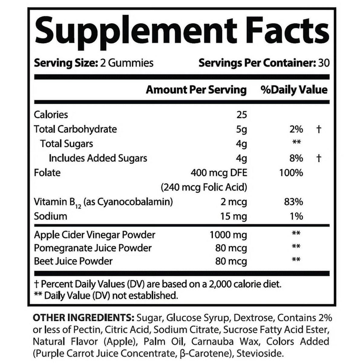 1000MG Dietary Supplement 60 Gummies R313563