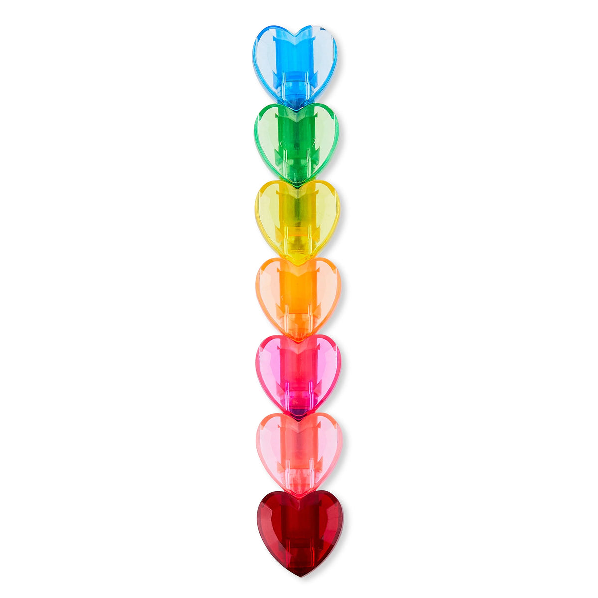 Plastic Rainbow Stackable Highlighters F30811