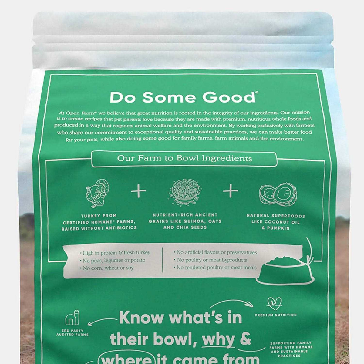 Turkey Ancient Grains Dry Dog Food H2181