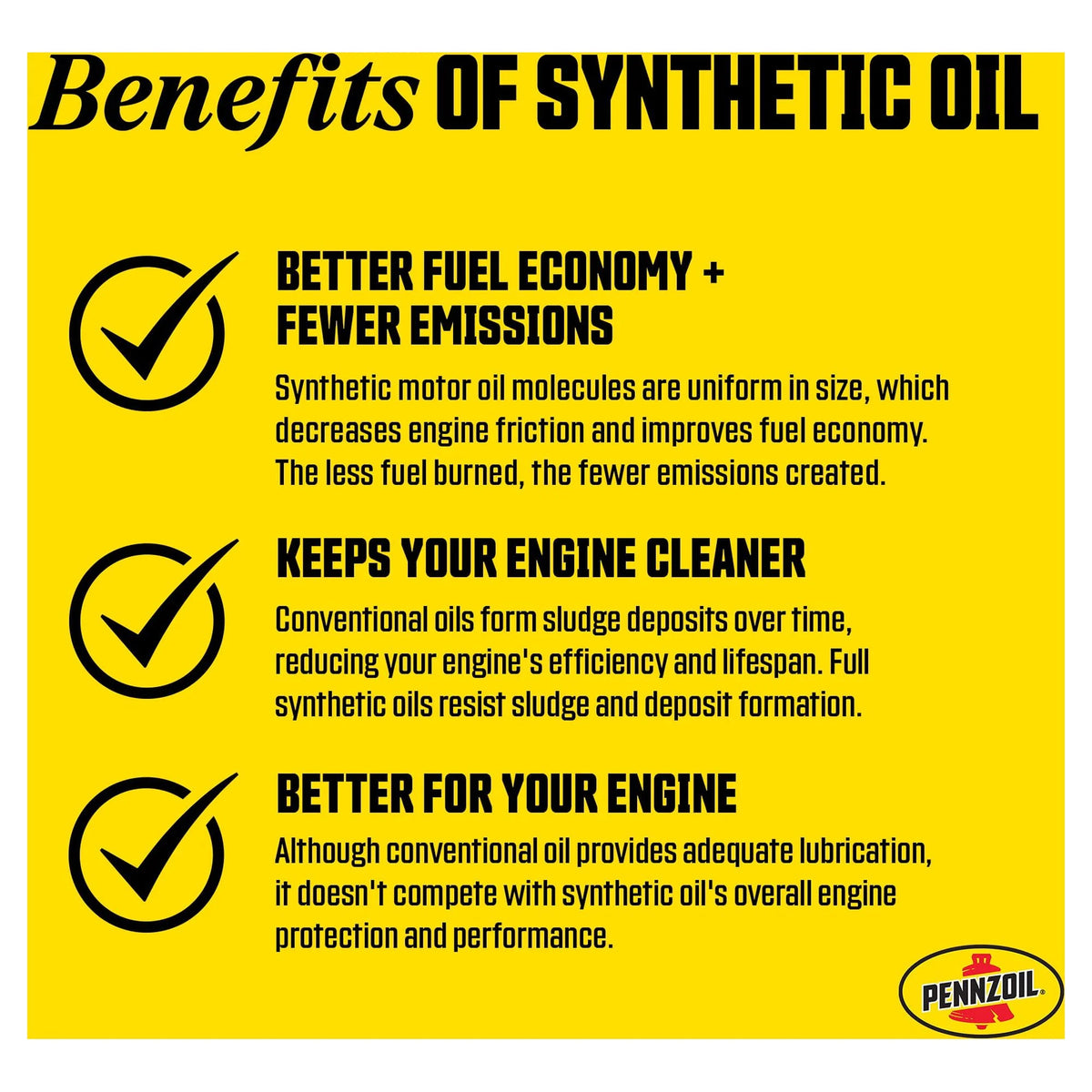 10W-30 Full Synthetic High Mileage Motor Oil, 5 Quart W184708