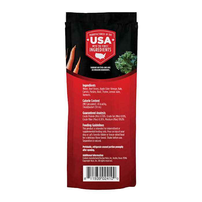 Bone Broth Wet Dog & Cat Food Topper S3199