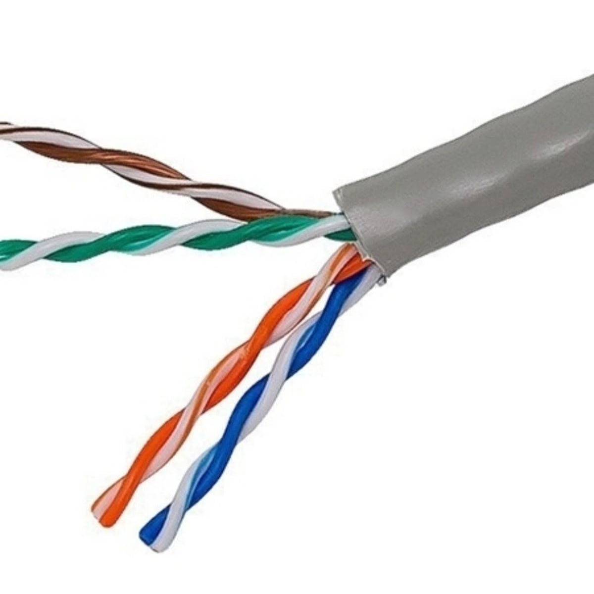 24AWG Cat5e UTP Solid Bulk Ethernet Cable I587917