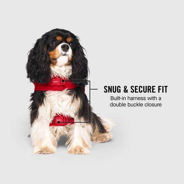 Black Puffer Harness V967