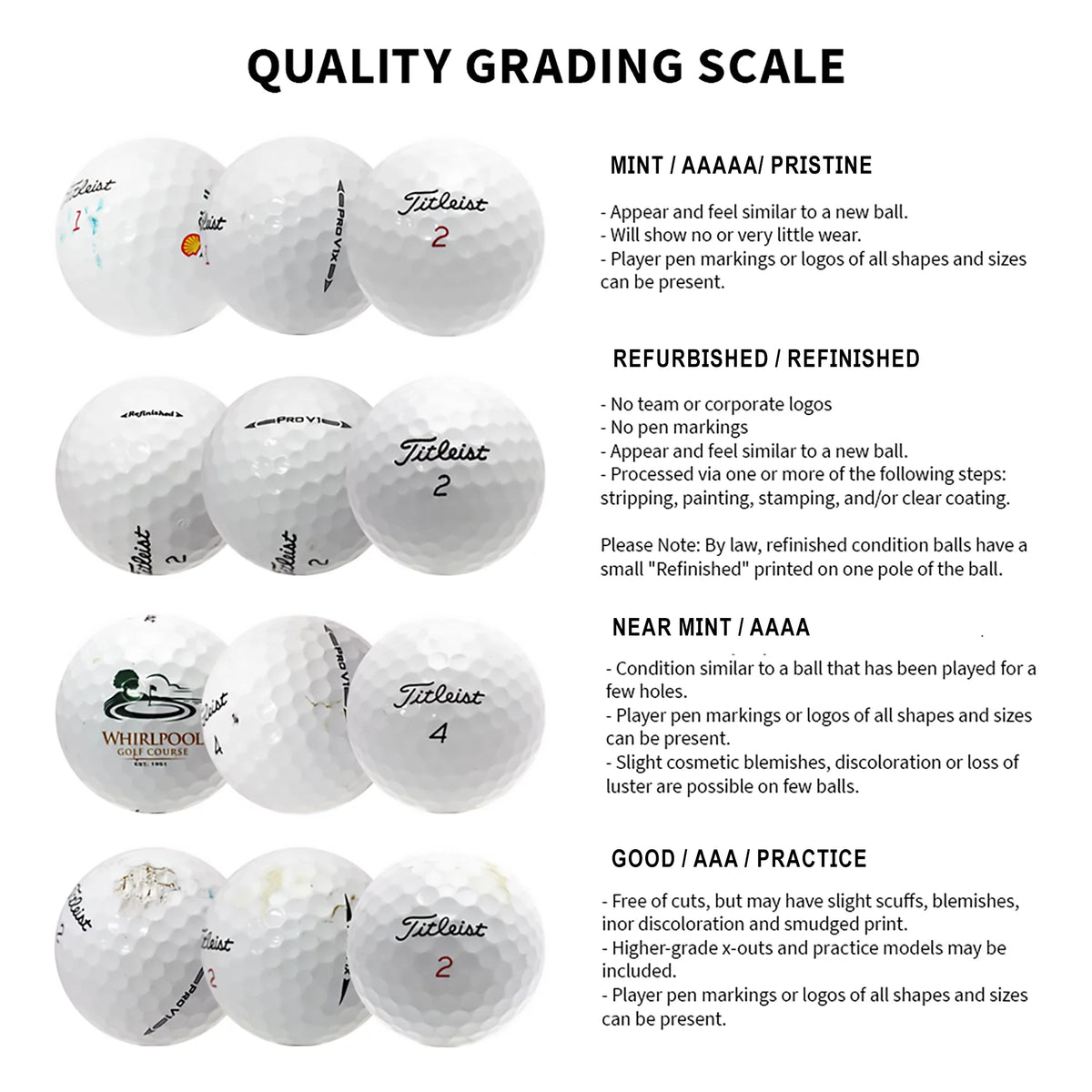48 Pack White Golf Balls V968901