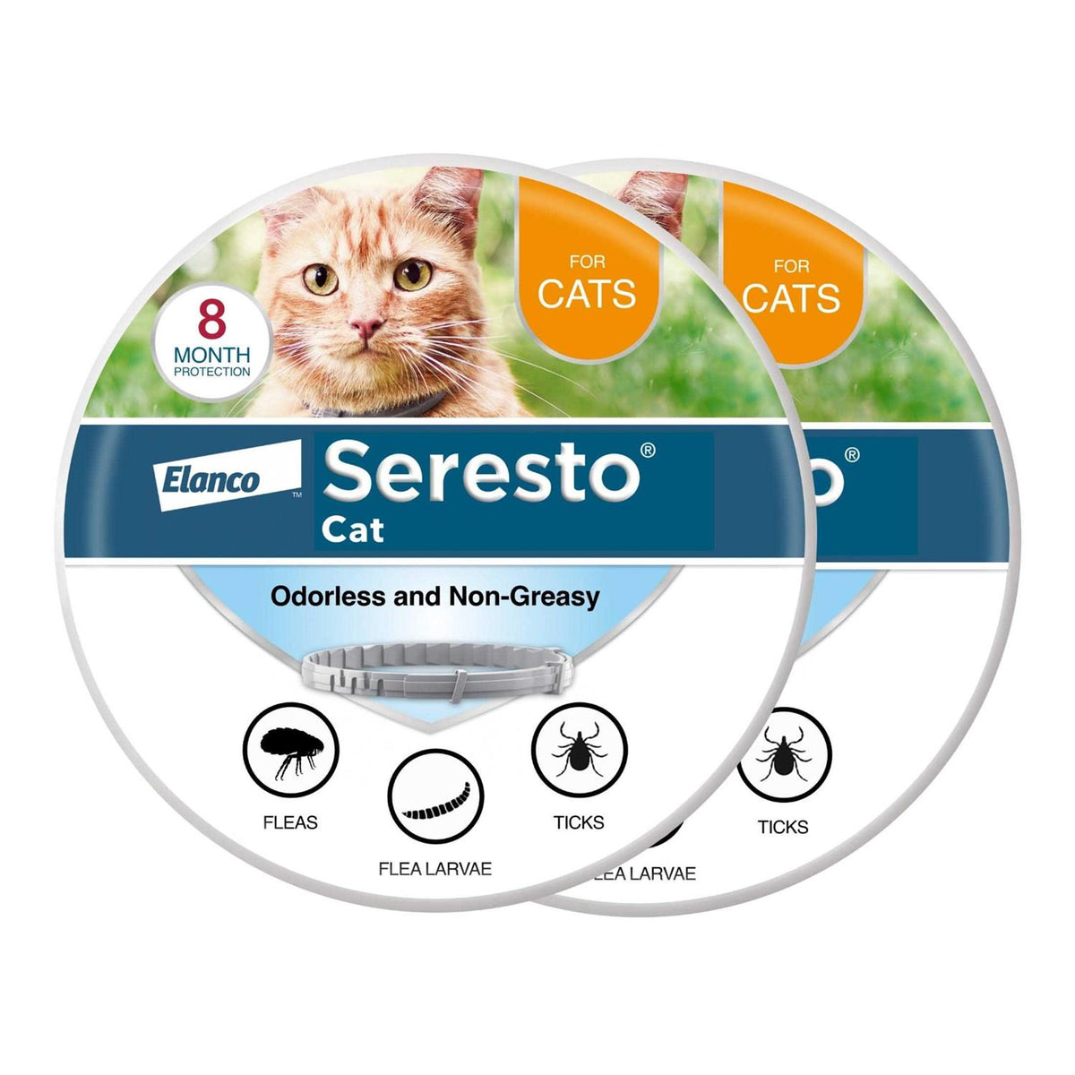 Flea & Tick Prevention Collar for Cats C8215