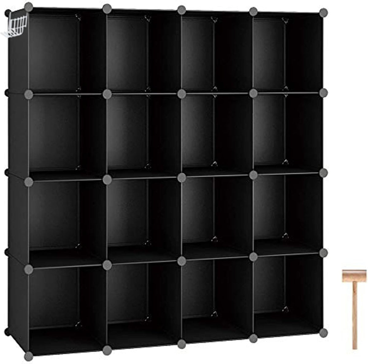 16 Cube Plastic Storage Organizer L21760