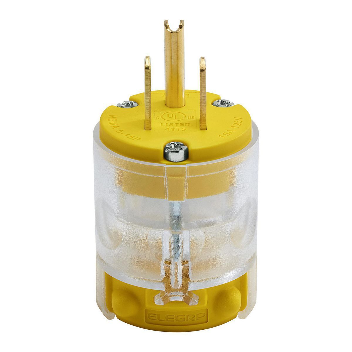 15 Amp Light Up Male Plug Z713