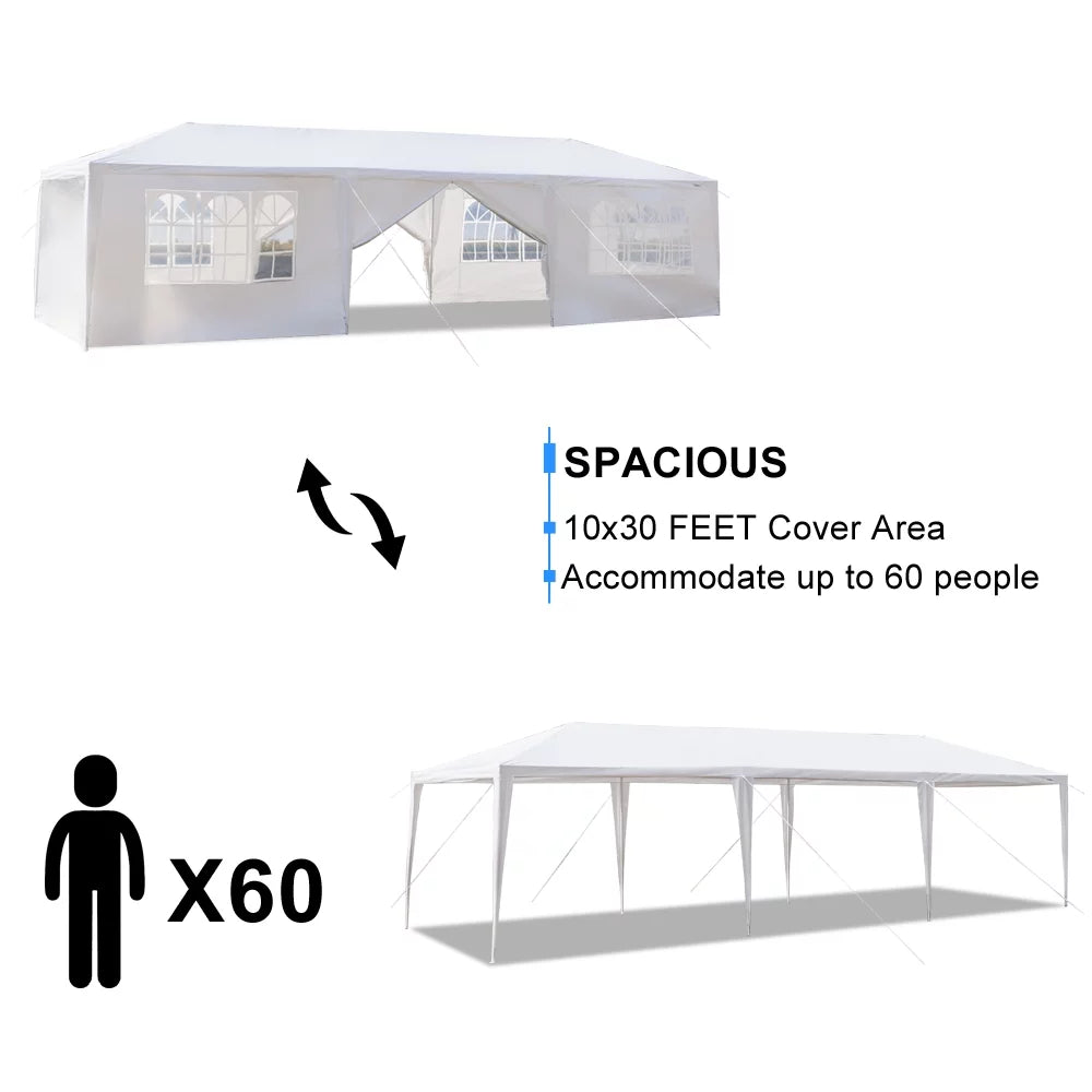10' X 30' Canopy Tent with 8 Side Walls A685168