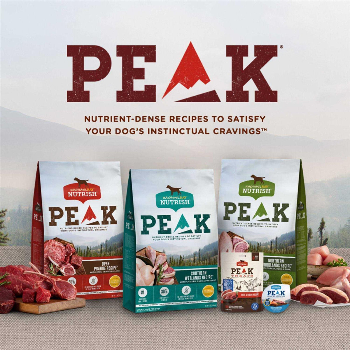 Natural Dry Dog Food with Beef T730299