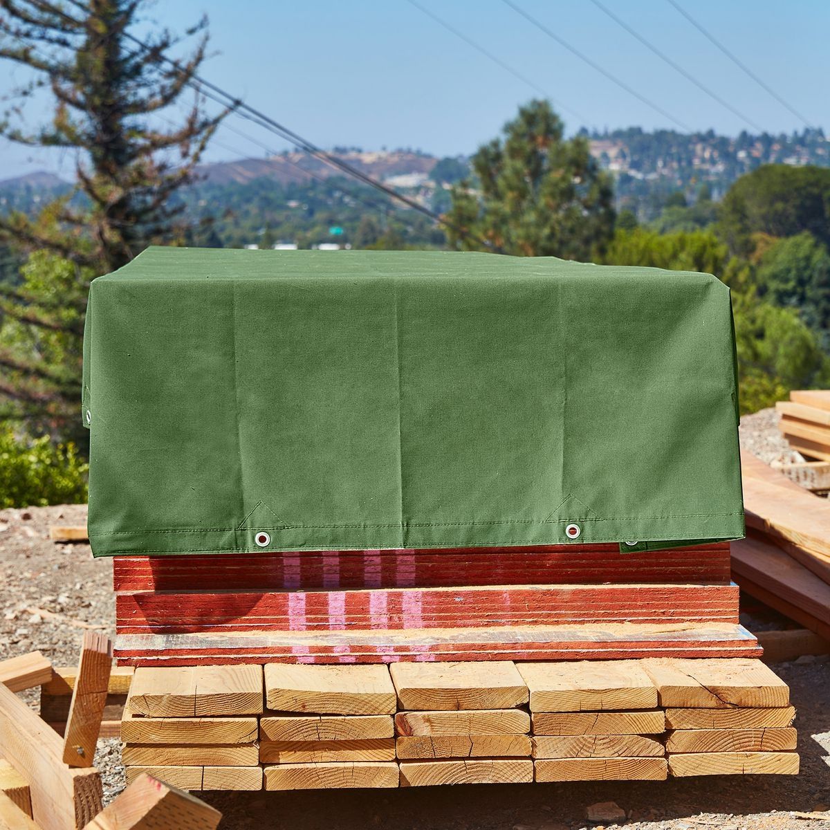 6 ft. x 8 ft. Canvas Tarp C667833