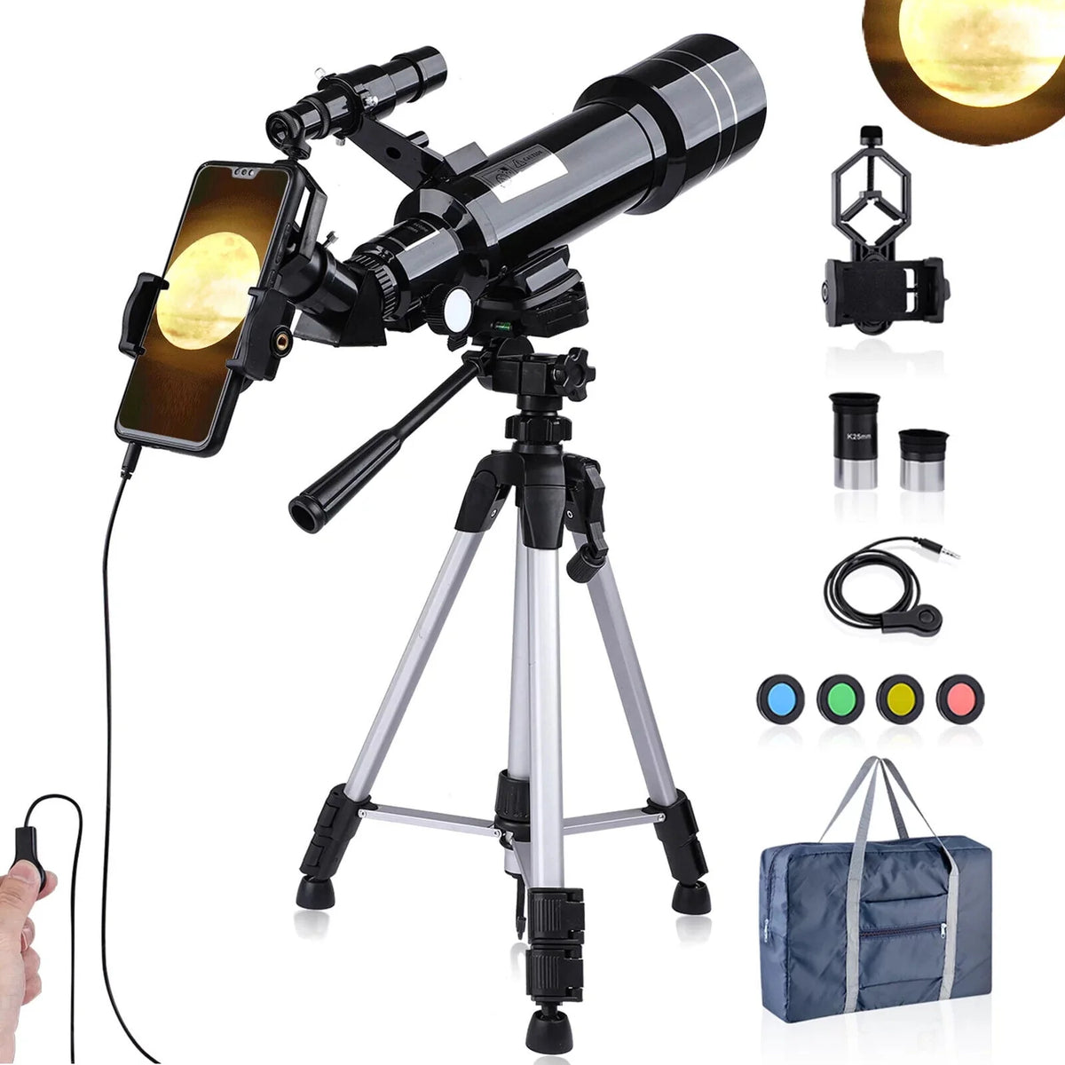 70/400 Refractor Telescope W2292