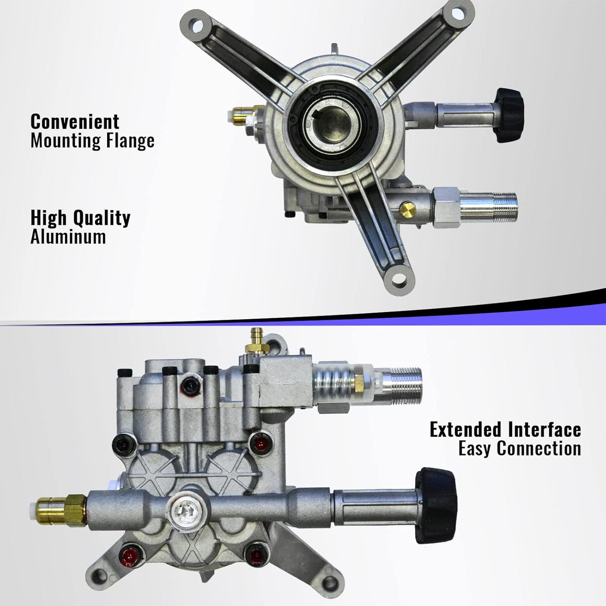 3200 PSI Vertical Pressure Washer Pump 7/8 Shaft 2.4 GPM Y2356