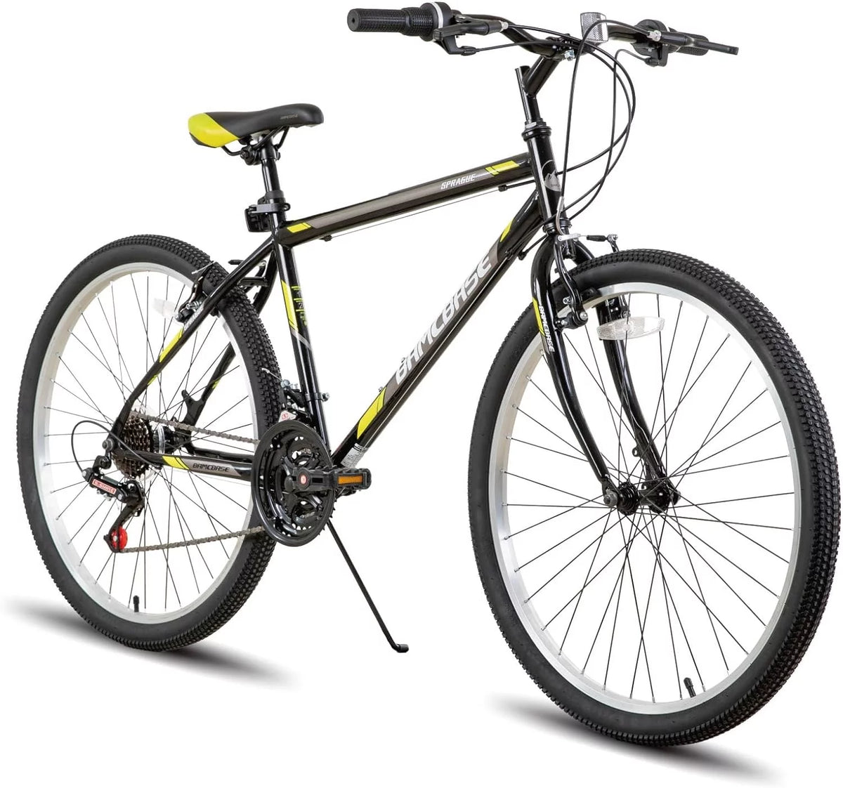 24 26 inch 21 Speeds High-Carbon Steel Frame Mountain Bike H74623