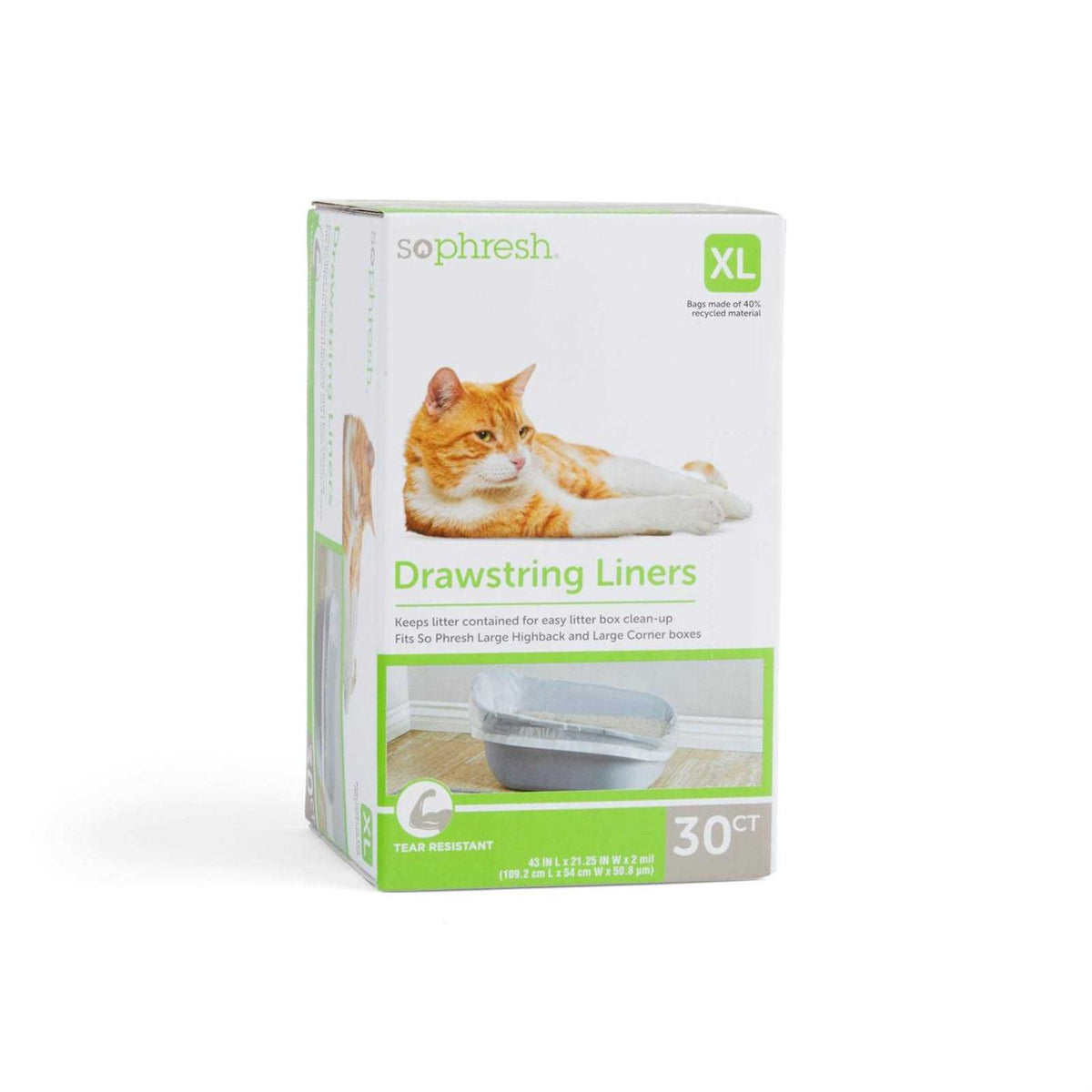 Drawstring Liners for Highback Boxes N34874