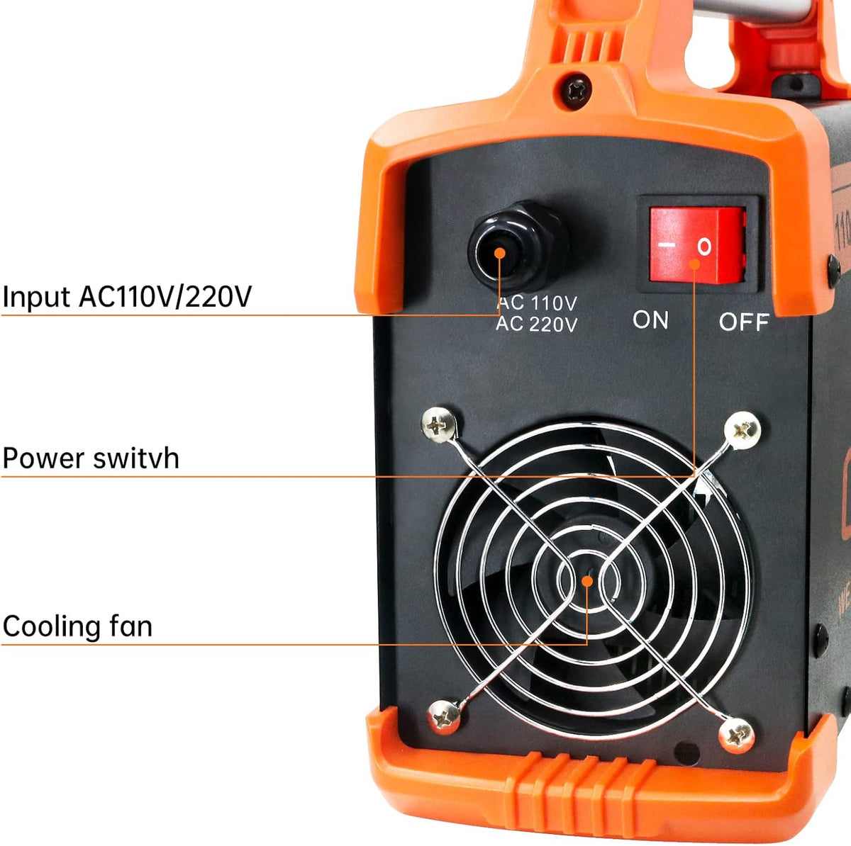 110/220V Dual Voltage IGBT Stick Welder with Lift TIG Z86695