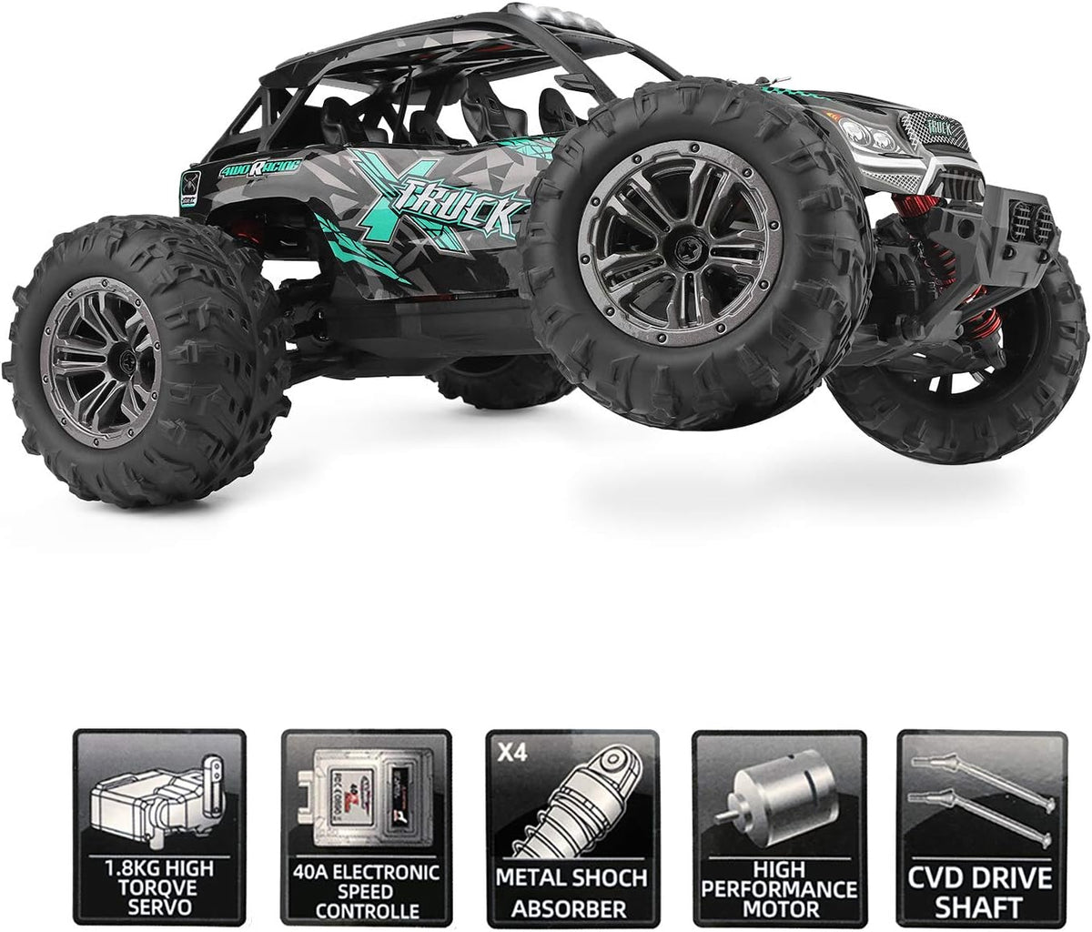 1:16 4WD Off-Road Remote Control Truck F32273
