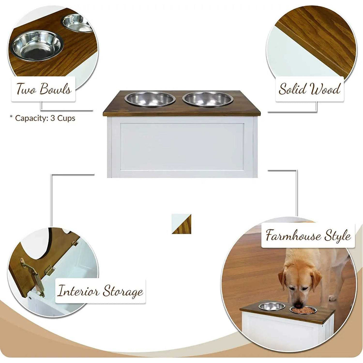 Pet Feeder Storage Stand K30369