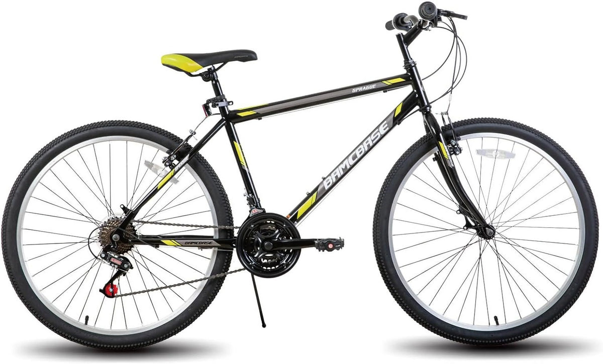 24 26 inch 21 Speeds High-Carbon Steel Frame Mountain Bike H74623