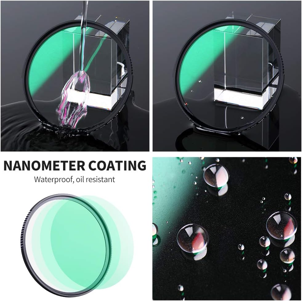 77mm Black Diffusion 1/4 Filter with Multi-Layer Coatings X763