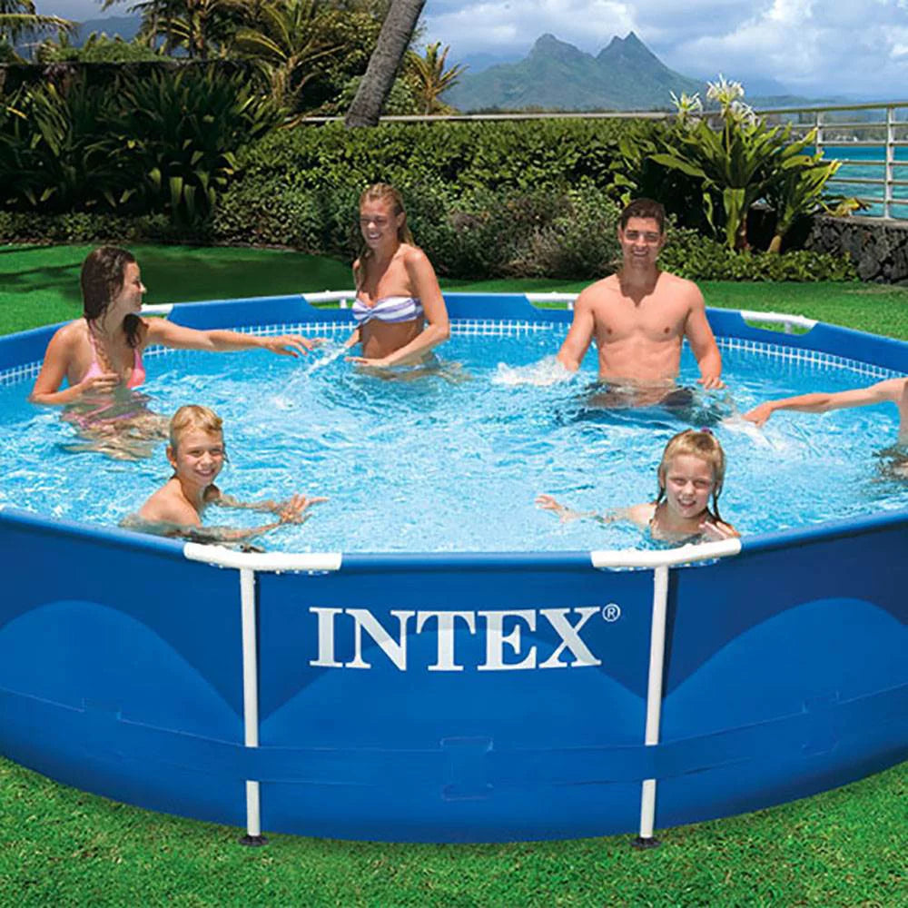 12' x 30'' Metal Frame Above Ground Swimming Pool with Filter Pump P73316
