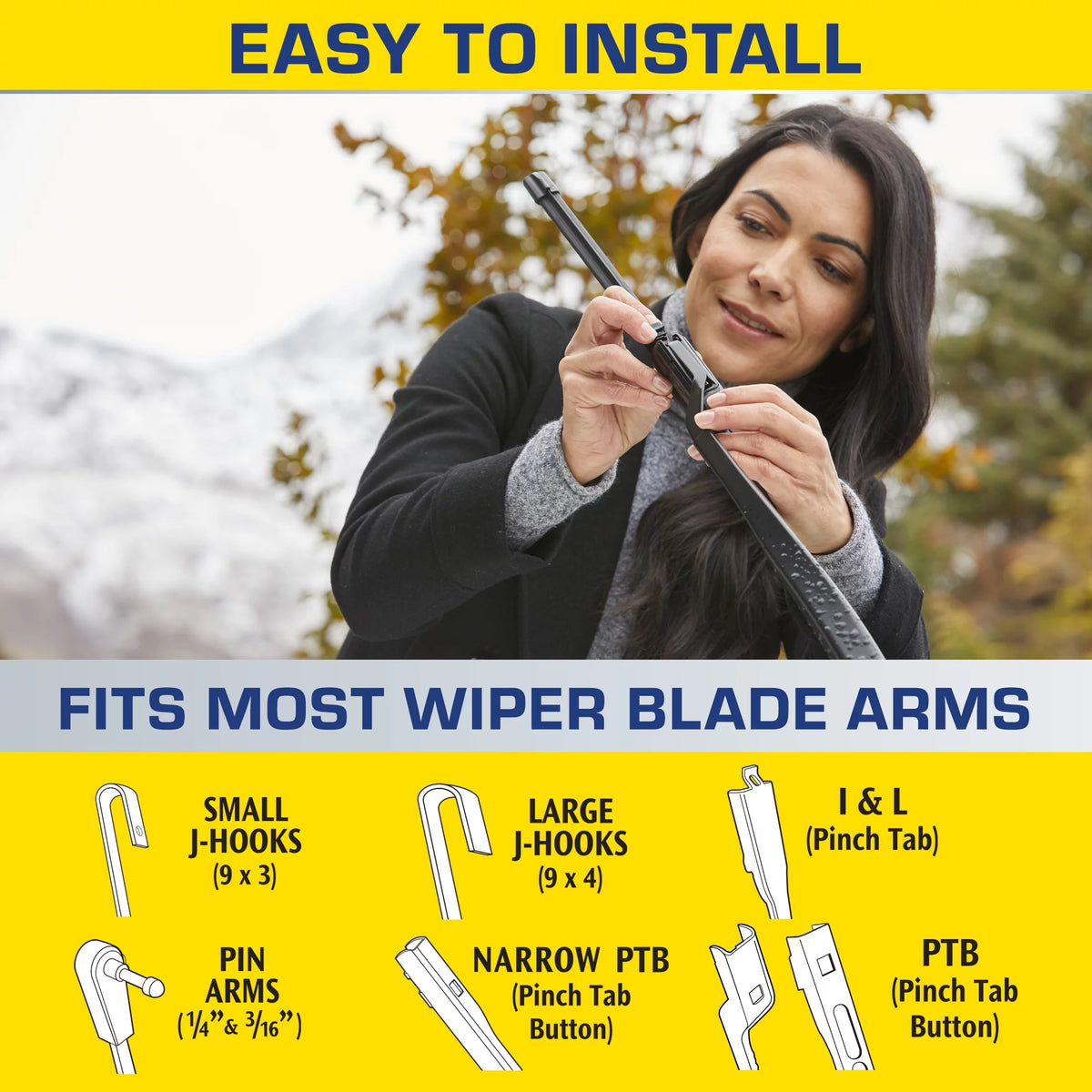 20 2-in-1 Windshield Wiper Blade C638686