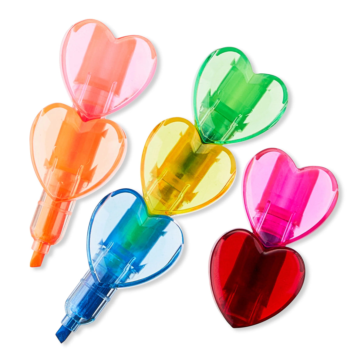 Plastic Rainbow Stackable Highlighters F30811