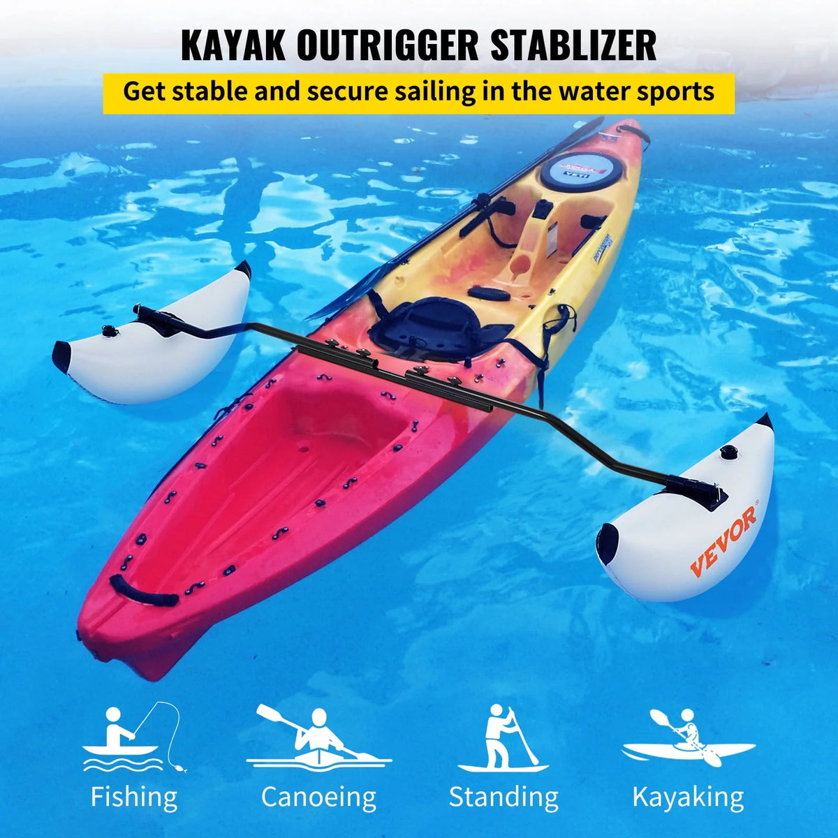 2 pcs PVC Inflatable Kayak Stabilizer D860084
