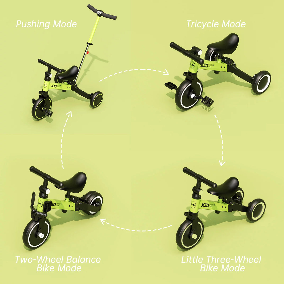 Toddler Tricycle Balance Bike D73987
