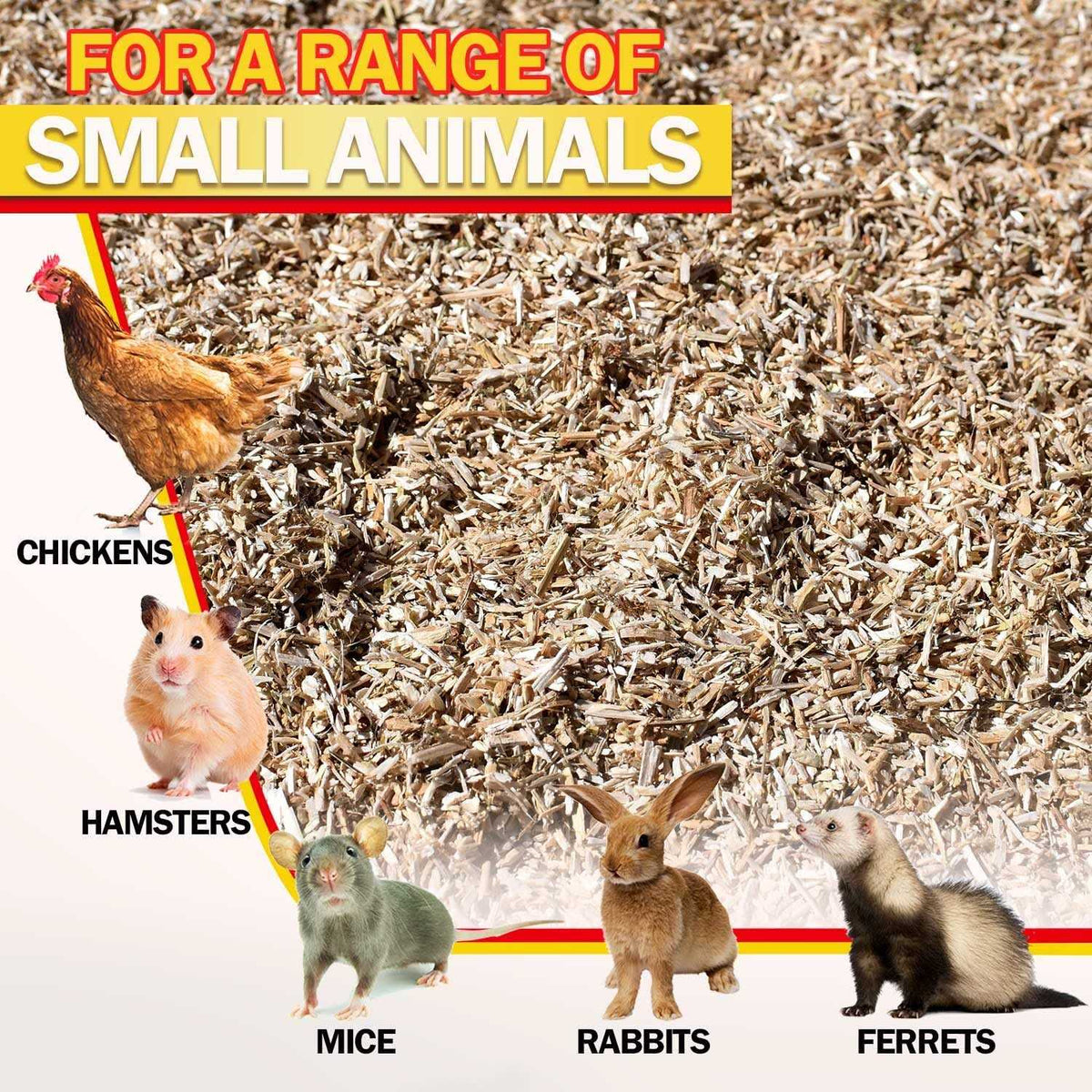 Hemp Bedding for Chicken Coop and Small Animal Litter P79864