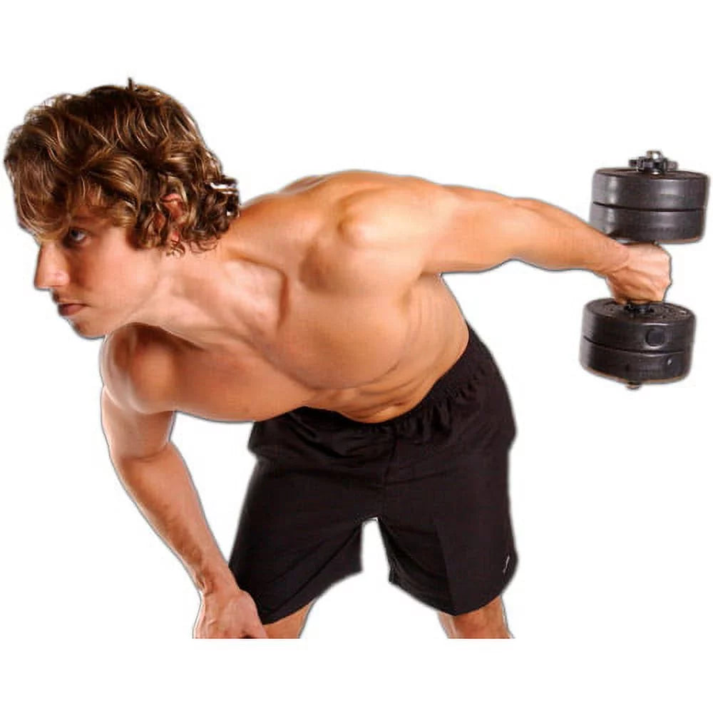40-Pound Vinyl Dumbbell Set L941