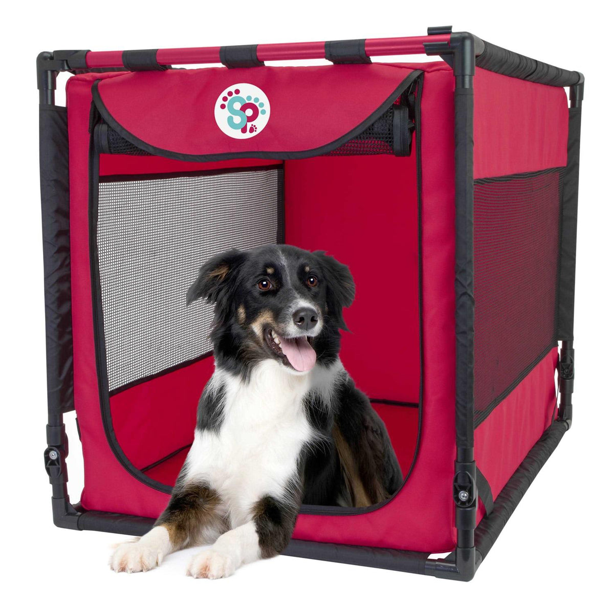 Large Folding Dog Kennel X160691